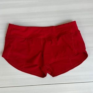 Lululemon speed shorts